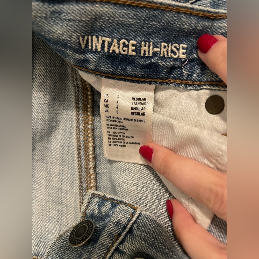 American Eagle two-tone jeans - Picture 2 of 3